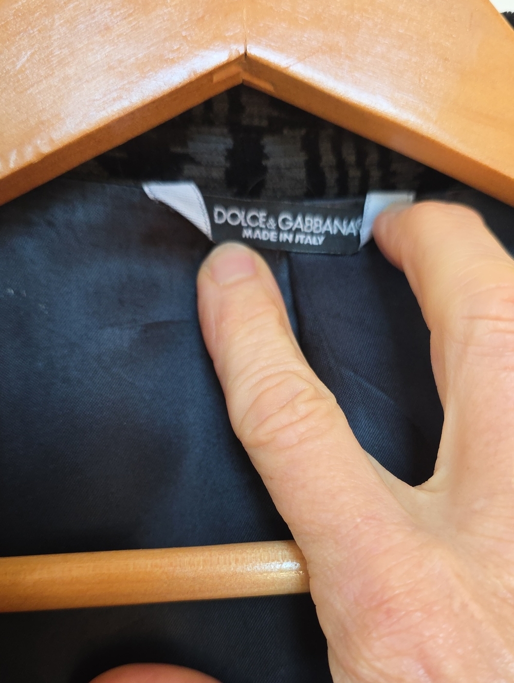 Dolce & Gabbana Black Men's Jacket